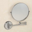 8 inches Wall Mount Full Copper Bathroom Makeup Mirror Magnification for Lady