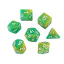 Double Color Hit Color Game Dice 7 Capsules, Perfect For Wod Or Math Dice Games