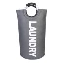 Collapsible Pop Up Laundry Hamper Bags for Heavy-duty Use with Alloy Handles