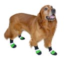 4Pcs Pet Cat Large Dog Puppy Rain Boots Shoes Anti-slip Waterproof Protective