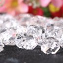 Transparent Beads 14MM Crystal Beads Chandelier Parts Prism Wedding Decor