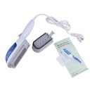 Family Handheld Fabric Steam Laundry Clothes Electric Steamer 800W (Blue White)
