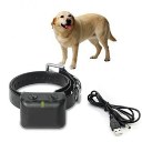 1PCS Waterproof Rechargeable Anti Bark No Barking Dog Tone Shock Collar Black