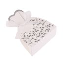 50pcs Bride Dress Candy Bag Wedding Favors Boxes Ribbon Birthday Party Gift Box