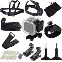 Waterproof GoPro Hero 4 session 5 session Camera Accessory Set for Outdoor
