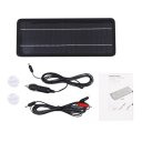 Outdoor 4.5W 18V Solar Rechargeable Rechargeable Board Can Charge 12V Battery
