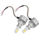 H3 LED Highlighting Ultra bright C6 Fog Lamps COB Light Great Cooling for Car