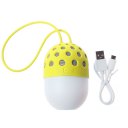 LED Firefly Wireless Bluetooth Speaker Light ZL-106 Yellow