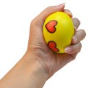 Stress Relief Therapy Squeeze Ball PU Balls Emoji Hand Wrist Finger Exercise 6pcs/pack