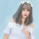 Manmei Wigs WM05/F1 aoki linen grey