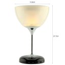 JY-35C Wine Glass Appearance Bluetooth Speaker Touch Control Light App Control White
