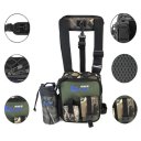 Multi-Function Fishing Bag Waist Bag Leg Bag Waterproof Fishing Gear Bag Army Green Camouflage