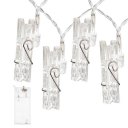 Clips String Lights 1.5Meters 10Beads Warm White