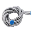 Shower Hose Ultra-Long Stainless Steel Hose for Showering Head 1/2-Inch Iron Pipe 1.5 Meters