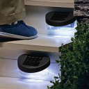 Outdoor Solar Sensor Light for Garden 2 LED Brown