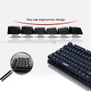 Background Light Gaming Keyboard USB Port Wired Keyboard Black