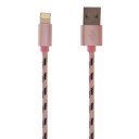 Data & Power Charger Cable for Apple Lightning Champagne Gold