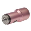 Car Charger Safety Hammer PAC-210 Rose Gold