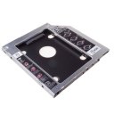 Chuangxin HDD Caddy Hard Disc Holder for for Replacing The Optical Drive in Laptop 9.0mm