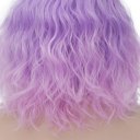 Short Curly Hair Wigs SW2101F3 Purple pink