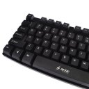 KB-105 Standard Gaming/Office USB Cable Keyboard Black