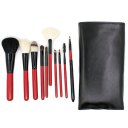 cosmetic brush set 10pieces