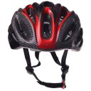 Outdoor Goods Protective Helmet Elastic Helmet Light-weight Cycling Helmet 021 Red with Black