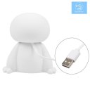 Cute Appearance USB Humidifier Aroma Diffuser Car Humidifier Spry White