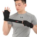 RNC Professional Training Half Finger Gloves Sports Gloves Anti Slip Ventilate Gloves S