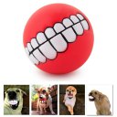 Pet Supplies Puppy Teeth Squeaky Ball Red
