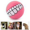 Pet Supplies Puppy Teeth Squeaky Ball Pink
