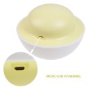 GH 557 LED Mini Night Light Lamp Colorful Lights Yellow