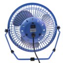Lileng 819 Desktop Fan USB Power Supply 360 Rotating 2 Speeds Mini Portable Fan Blue