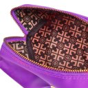 Travel Protable Make Up Cosmetic Pouch Storage Holder Case Bag Purple