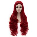 Cosplay Wig Wine Red Long Curly Hair Wig