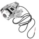 U5 LED Headlight for Motorcycle Silver