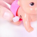 Educational Toy Baby Crawl Wind Up Toy Head Shaking Toy Random Color