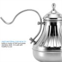 Pour Over Coffee Kettle 304 Stainless Steel Narrow Spout 420ml CF0067 Silver