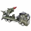 RNC Toy Military Truck Pull Back Alloy Truck Toy 1:48 Rocket Truck