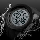Multifunction Sports Watch Men's Waterproof Outdoor 1305 Black