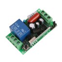 220V Single Way Remote Control Switch Receiver Module with Remote Control