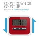 Digital LCD Display Kitchen Timer Magnetic Cooking Baking Count Down Up Timer
