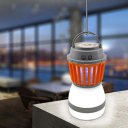 Solar Powered Panel IP67 Waterproof Outdoor LED Light Mosquito Killer Lamp 5V