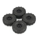 AX 4020-3 110mm 1.9in Tire Beadlock Wheel Rim for 1/10 SCX10 90046 D90 RC Car