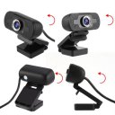 HD Video 2D DNR USB Camera Built-in Microphone Plug & Play Free Driver Webcam