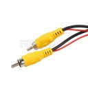 RCA To RCA Male To Male AUX Audio Cable Video AV Cord For Car Rearview Camera