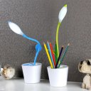 Creative Flower Petal Desk Lamp USB Charging Dimming Eye Protection LED Lamp