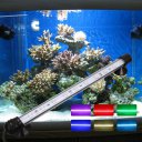 IP68 Waterproof RGB LED Aquarium Fish Tank Light With Remote Control 18CM