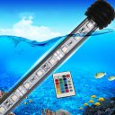 IP68 Waterproof RGB LED Aquarium Fish Tank Light With Remote Control 18CM