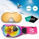 Men Women Outdoor Double Layers Anti-Fog Windproof Skiing Goggles